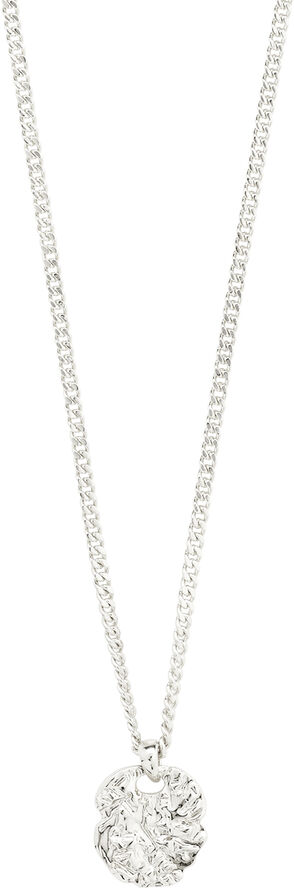 SCOTTIE recycled coin necklace silver-plated