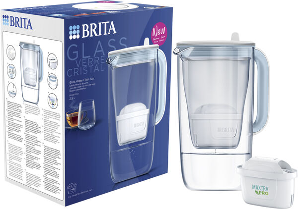 BRITA GLASSJUGONE LED4W MXPRO JUG