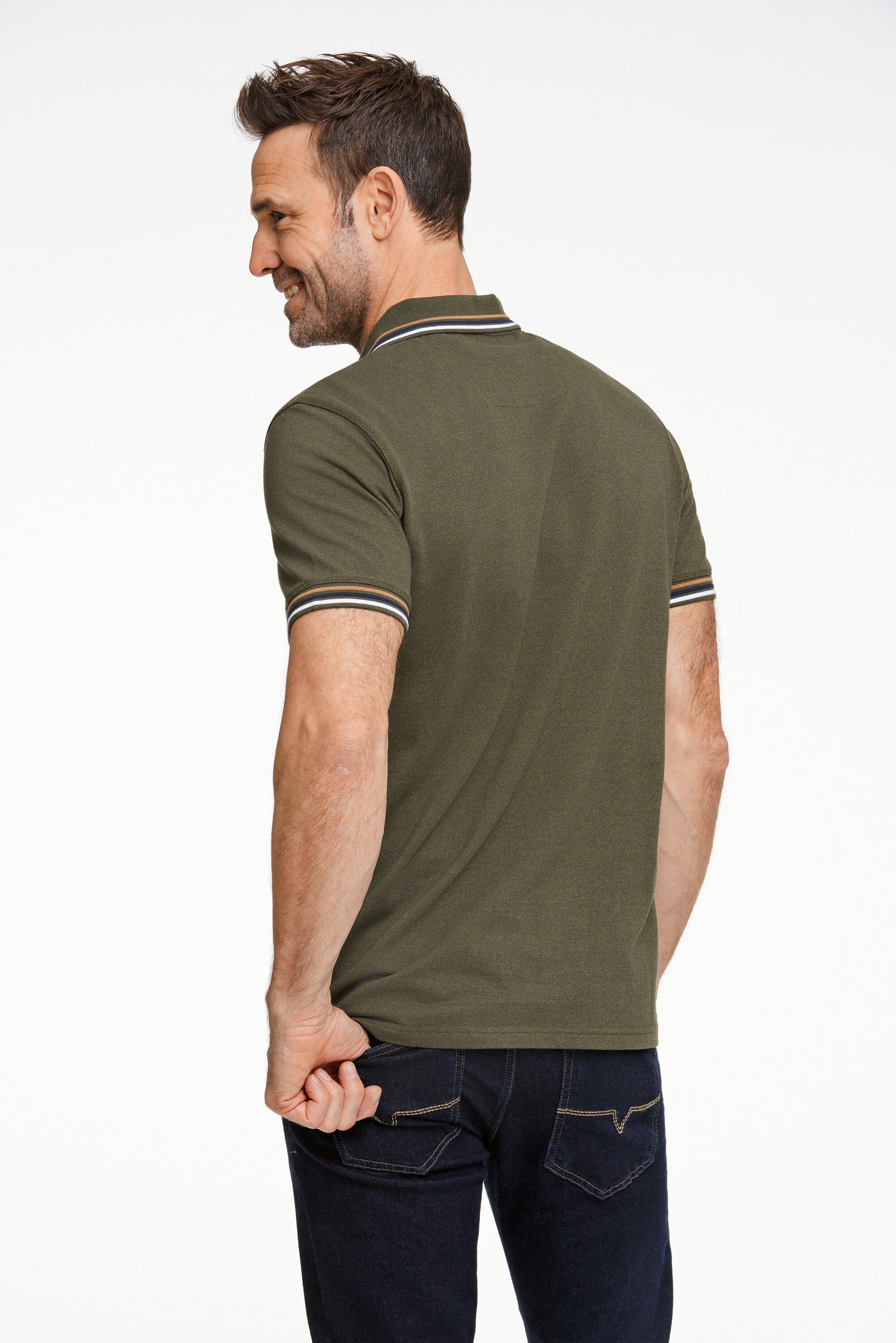 Signature polo piqu&eacute; S/S