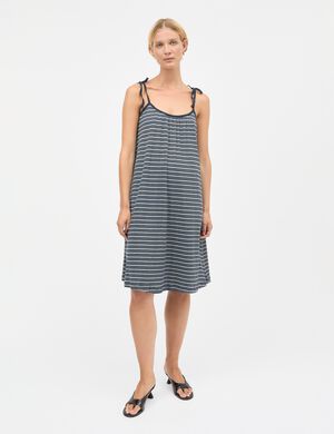 2x2 Cotton Stripe Stine Dress