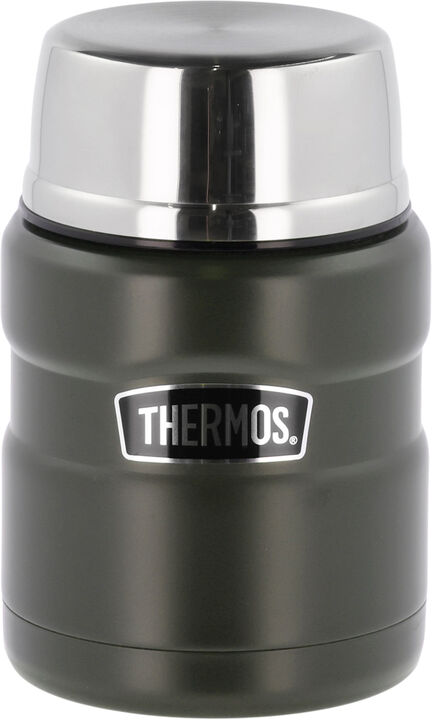 Mattermos Stainless King 470 ml Army Rustfritt stål