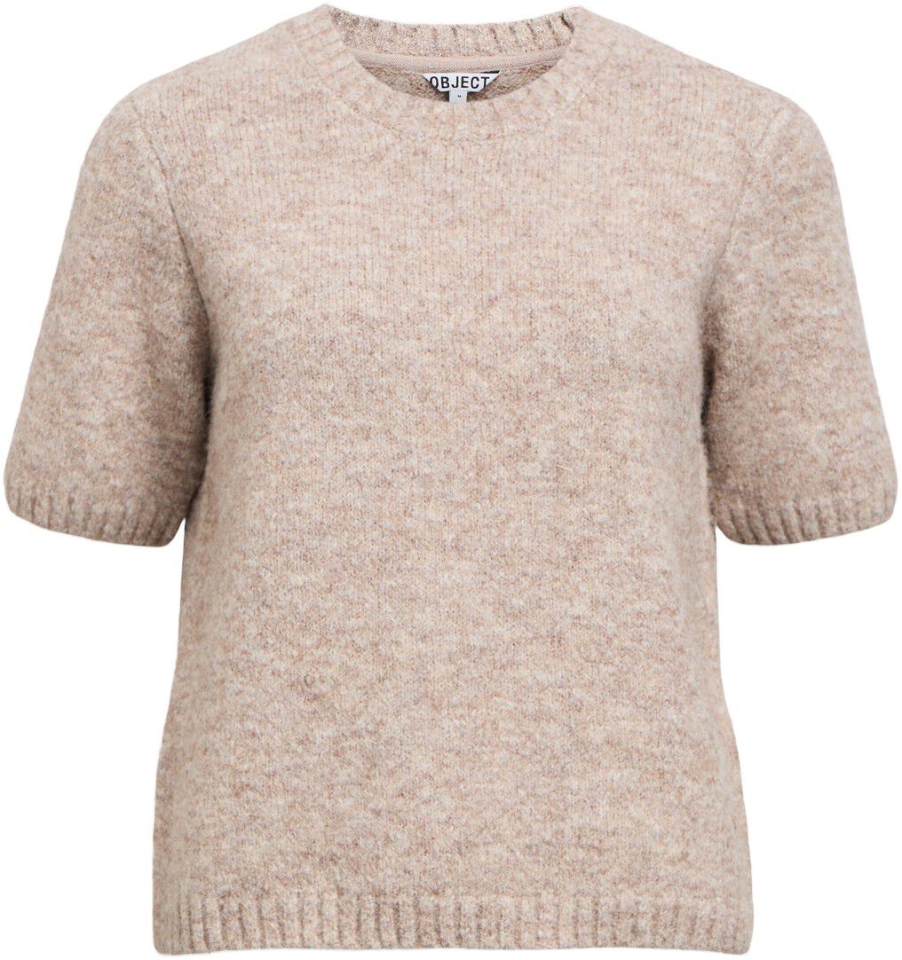OBJSAGGIA LO S/S KNIT PULLOVER DIV