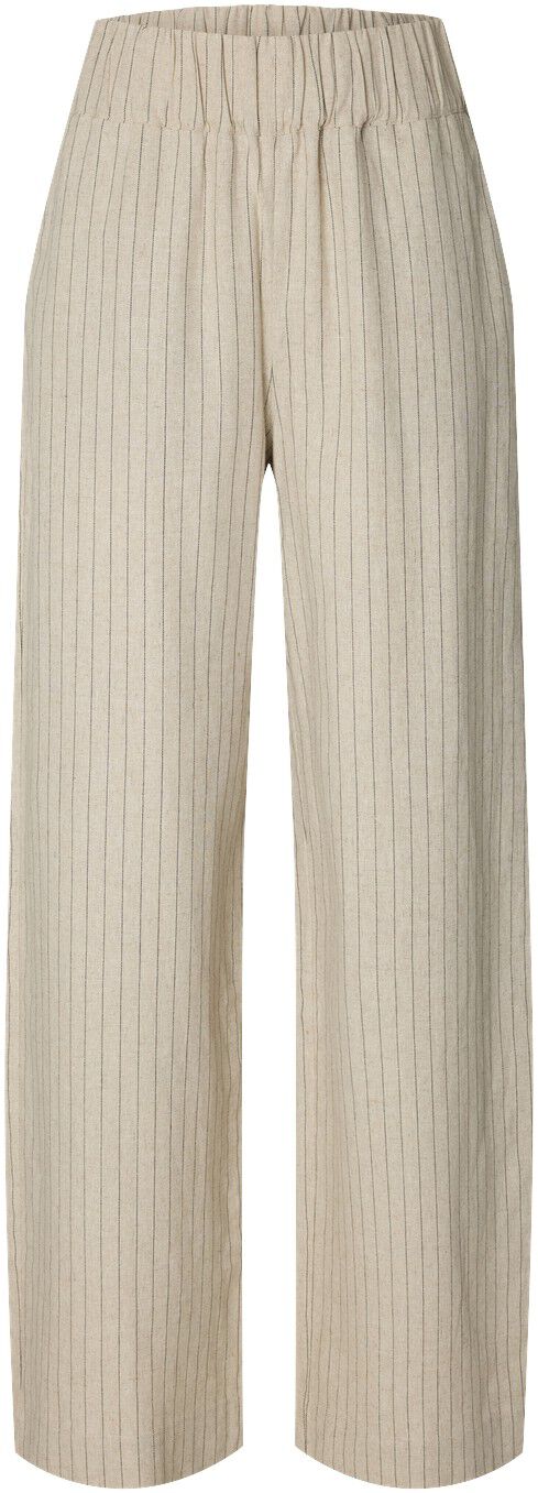 Slfmariam Mw Wide Linen Blend Pant B