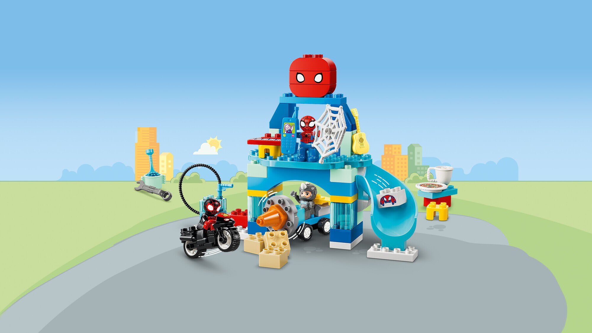 Team Spideys hovedkvarter 10464