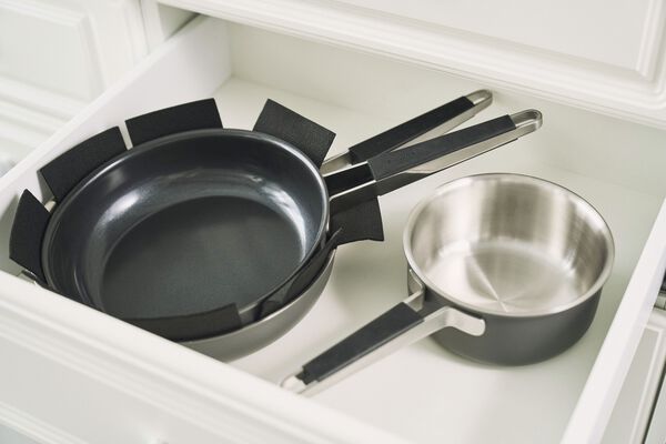 Stegepande, 24 cm, 18/10 rustfrit stål, Keramisk belægning