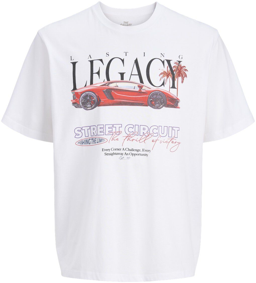 Jorphoto Cut-Out Tee Ss Crew Neck Tg