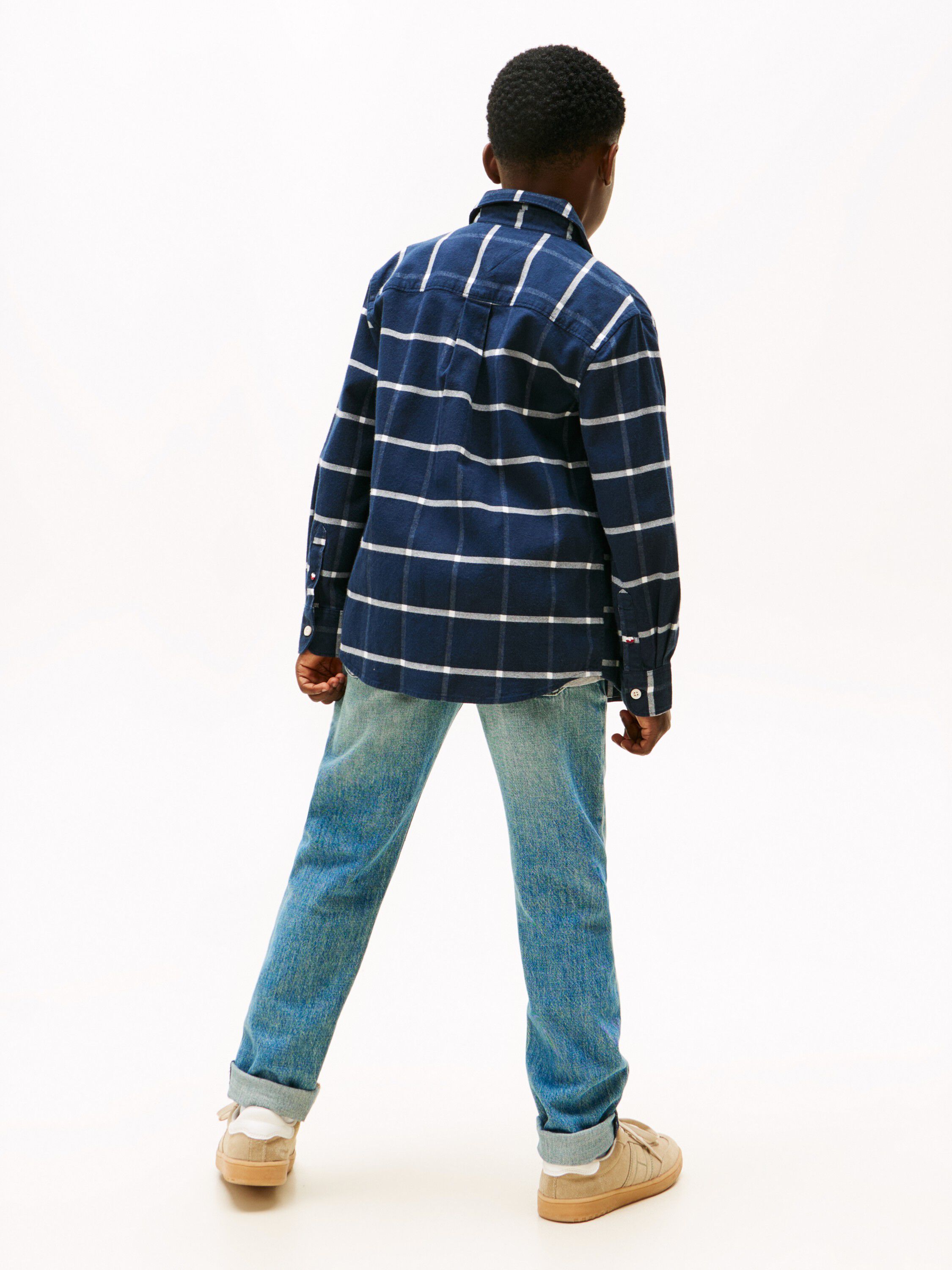 WINDOW PANE CHECK SHIRT LS