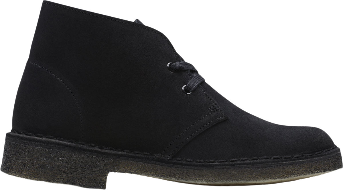 Desert Boot. Black Sde, D, 4