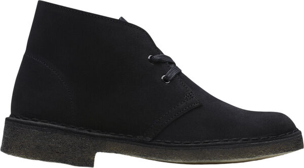 Desert Boot. Black Sde, D, 4