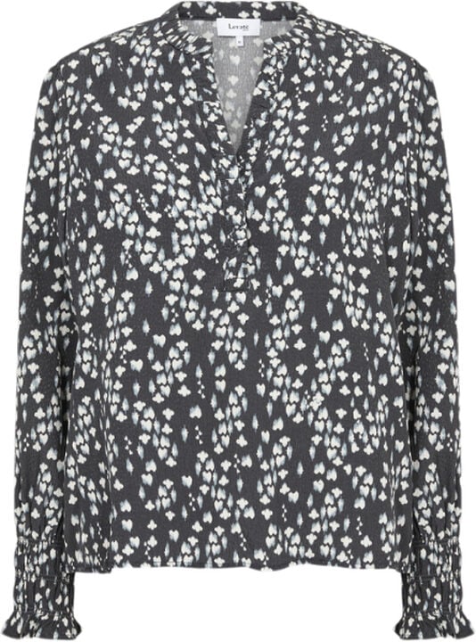LR-KETTY 1 Bluse Sort