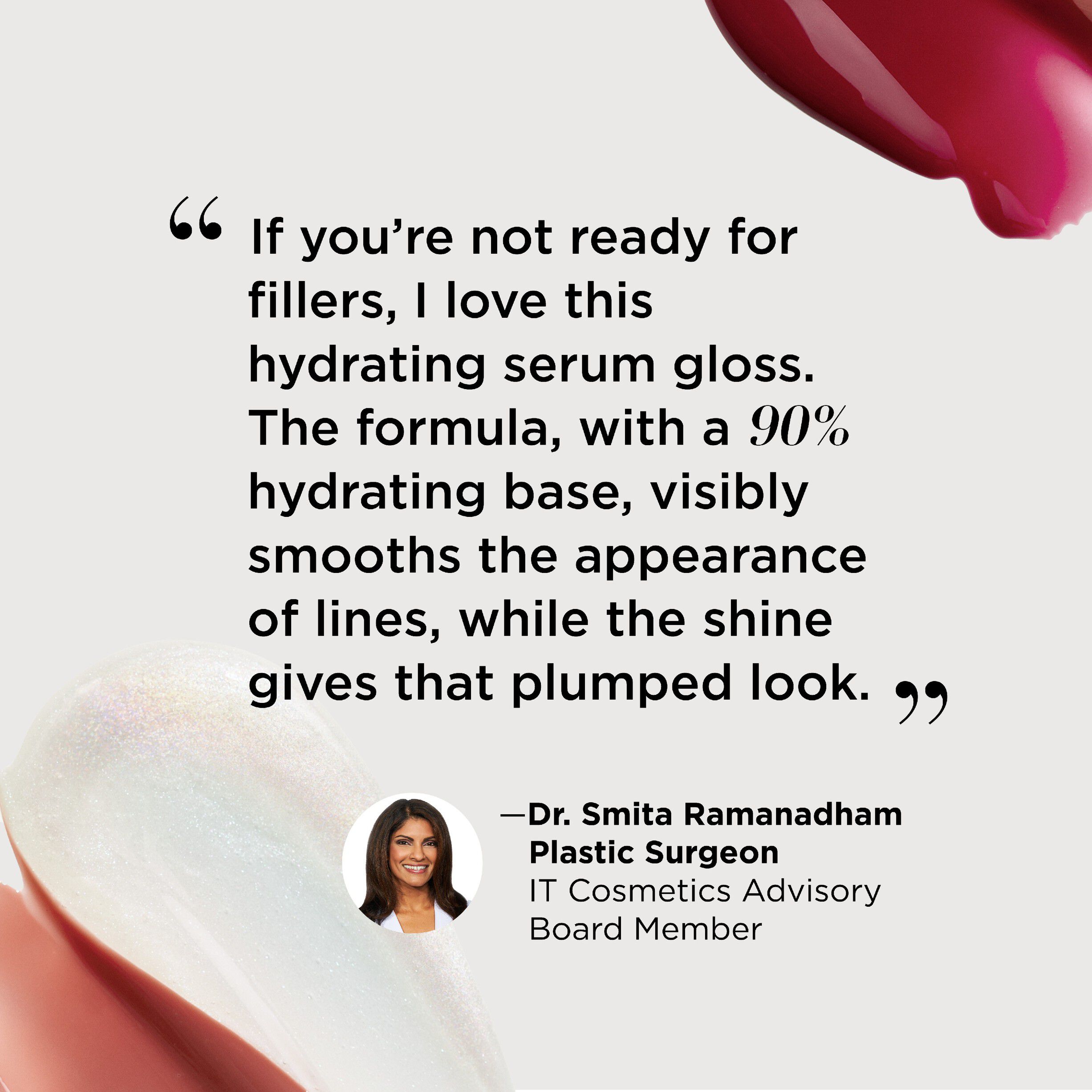 Confidence in a Serum Gloss Self-Worth