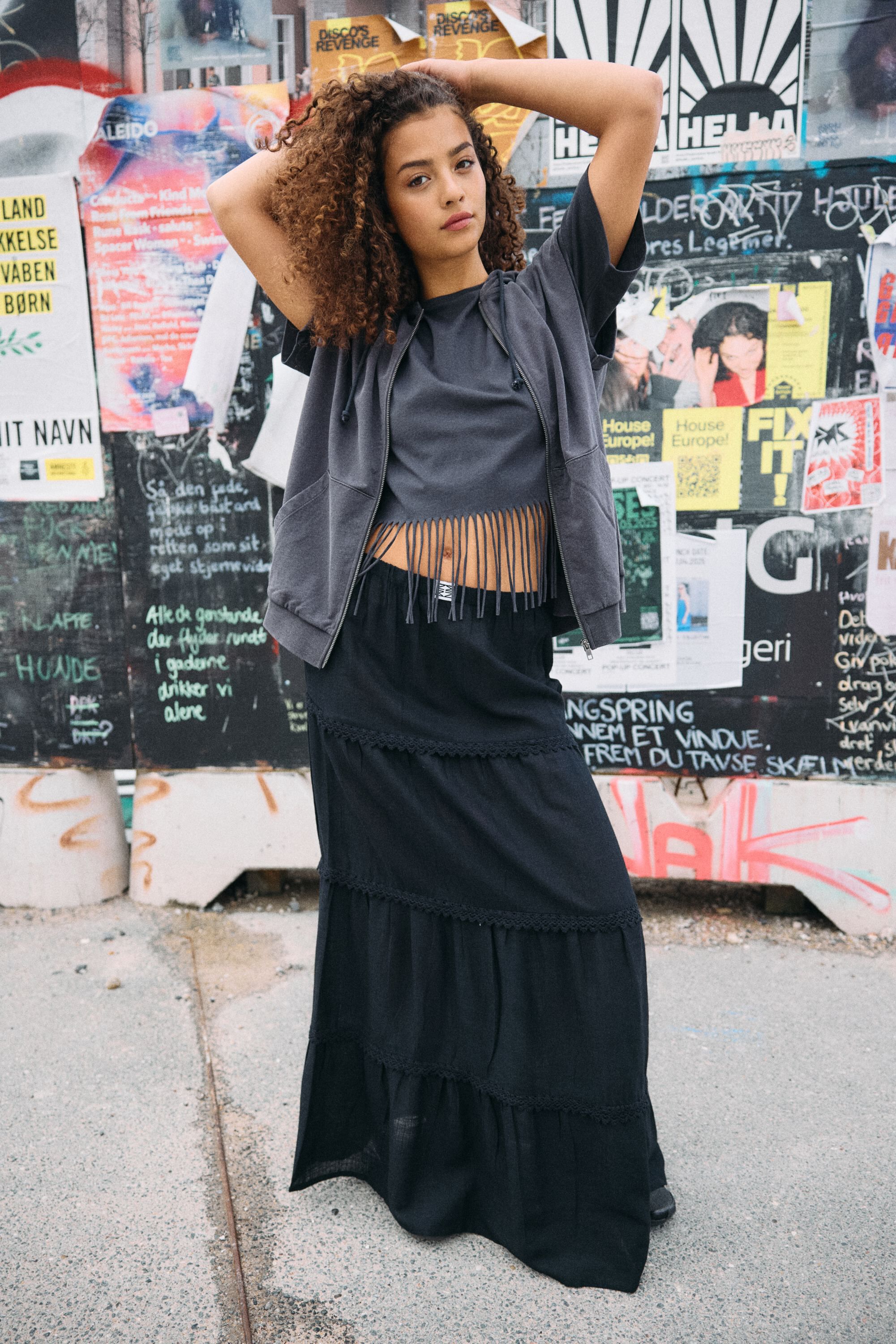 Nmleilani Sienna Nw Maxi Skirt Wvn Fwd
