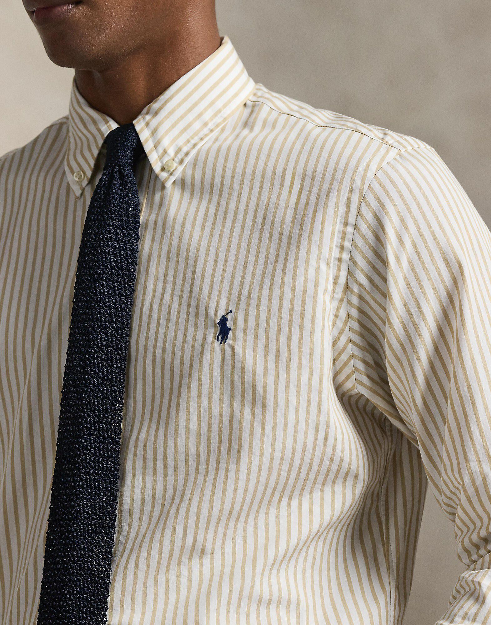 Custom Fit Striped Broadcloth Shirt