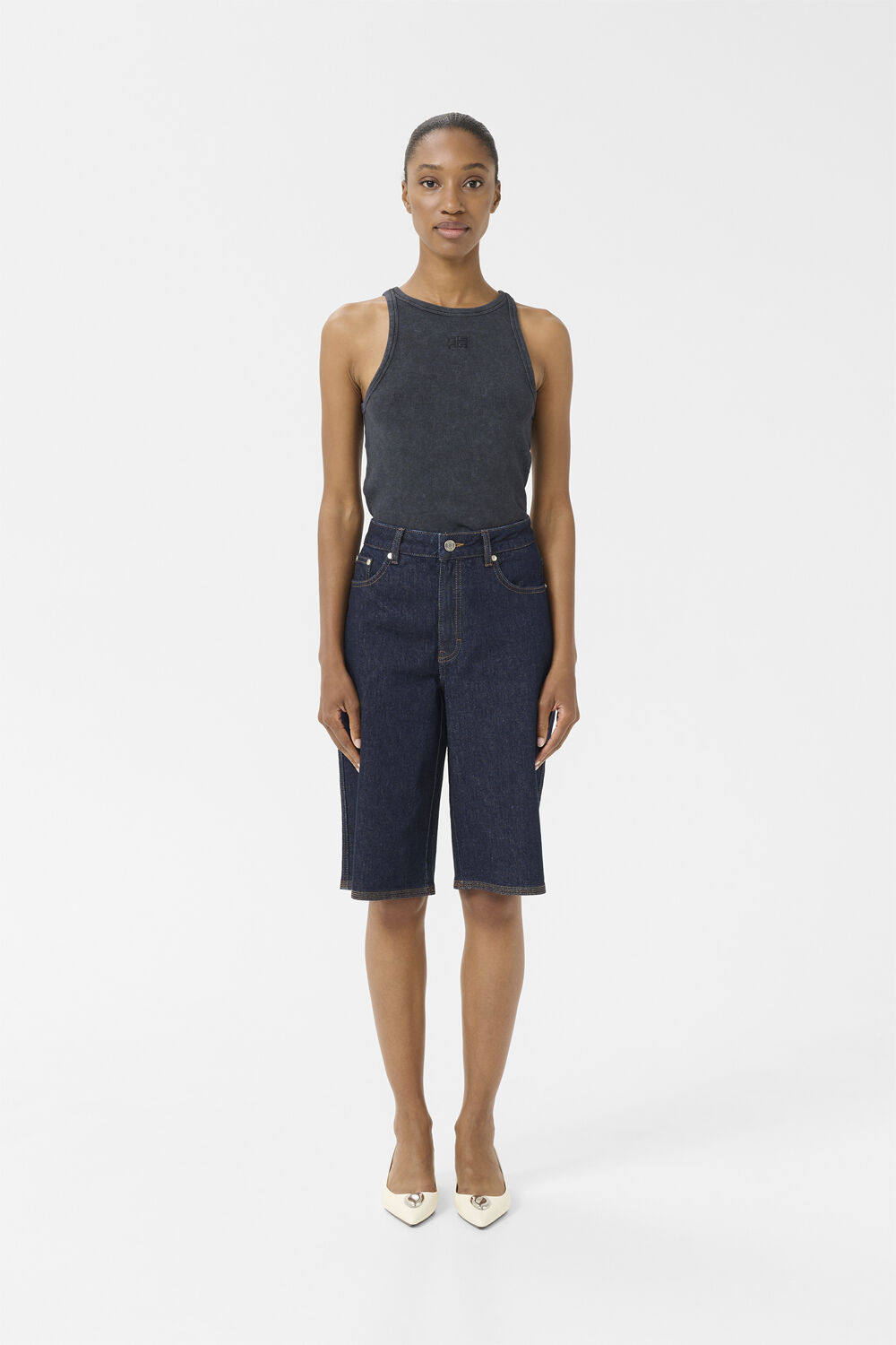 GZdrew washed logo tank