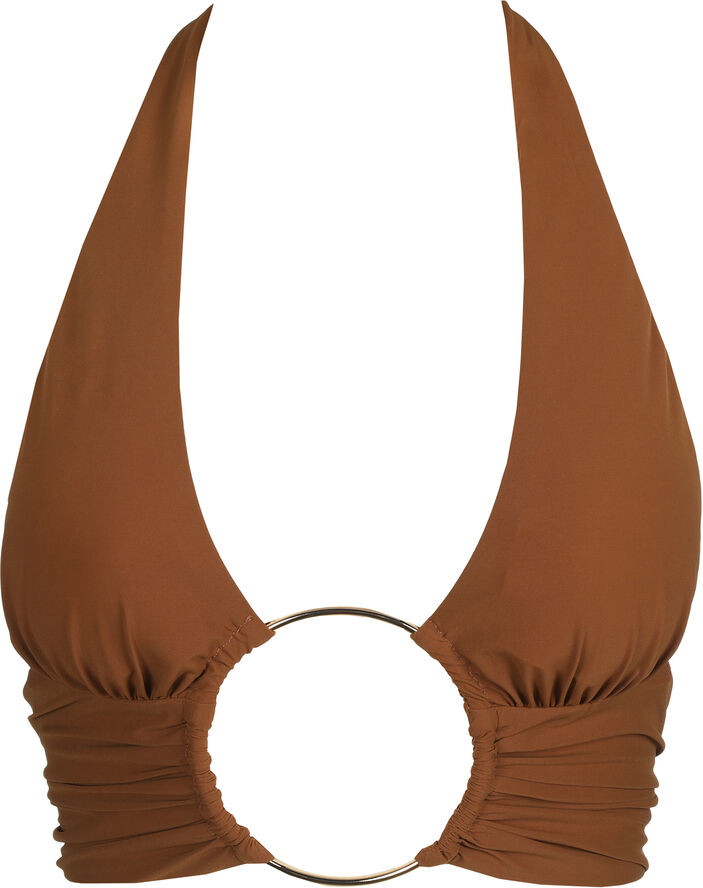 Lita padded triangle bikini top