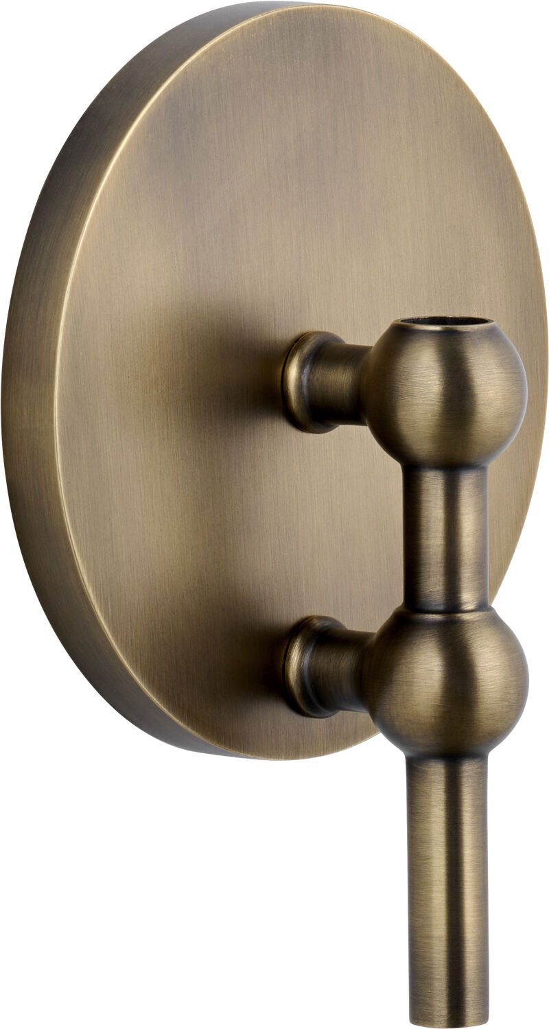 STOFF Nagel wall hanger - bronzed brass/bruneret messing