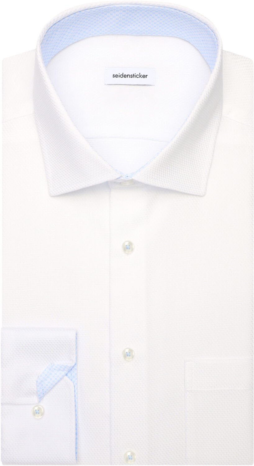 Business Shirt Regular Long sleeve Kent-Collar Small pattern