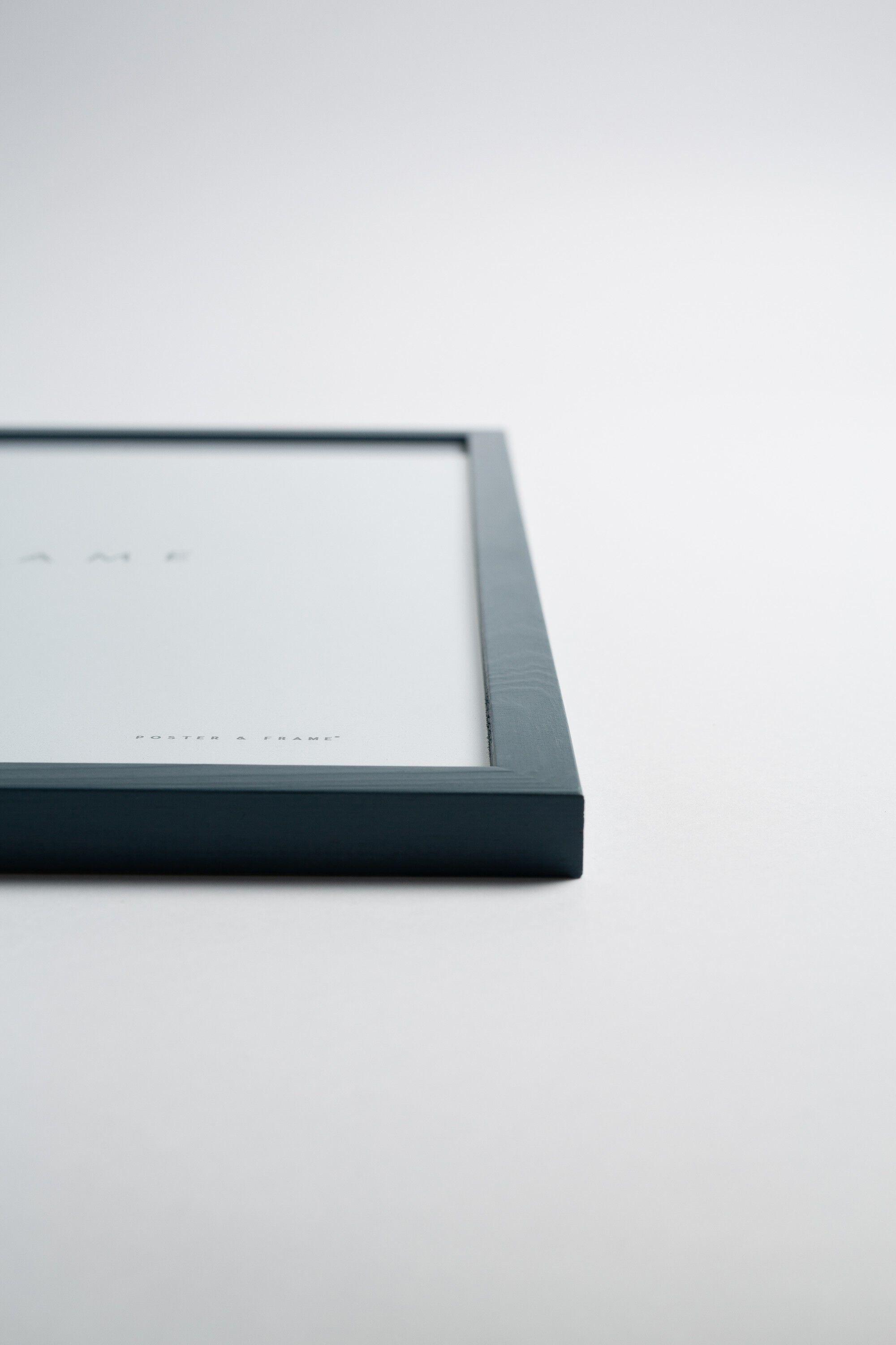 Poster&Frame - Indian Teal Wood 30x40cm
