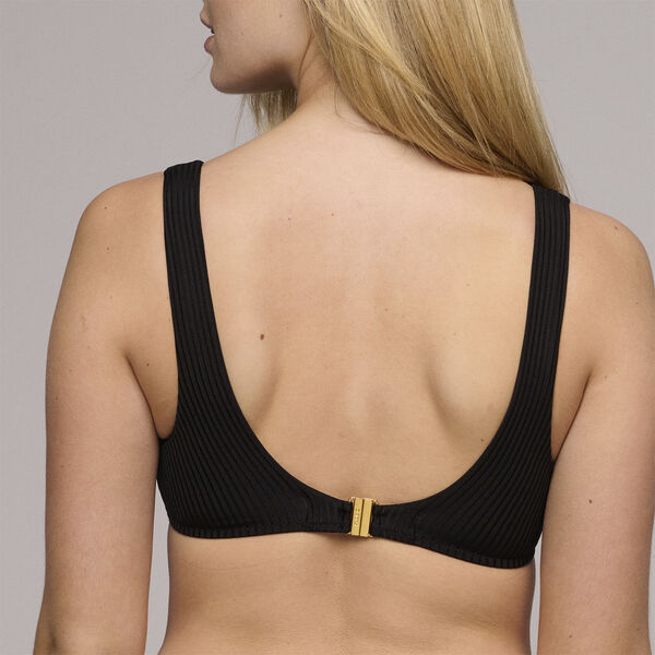 Emly trekantet bikinitop med vattering