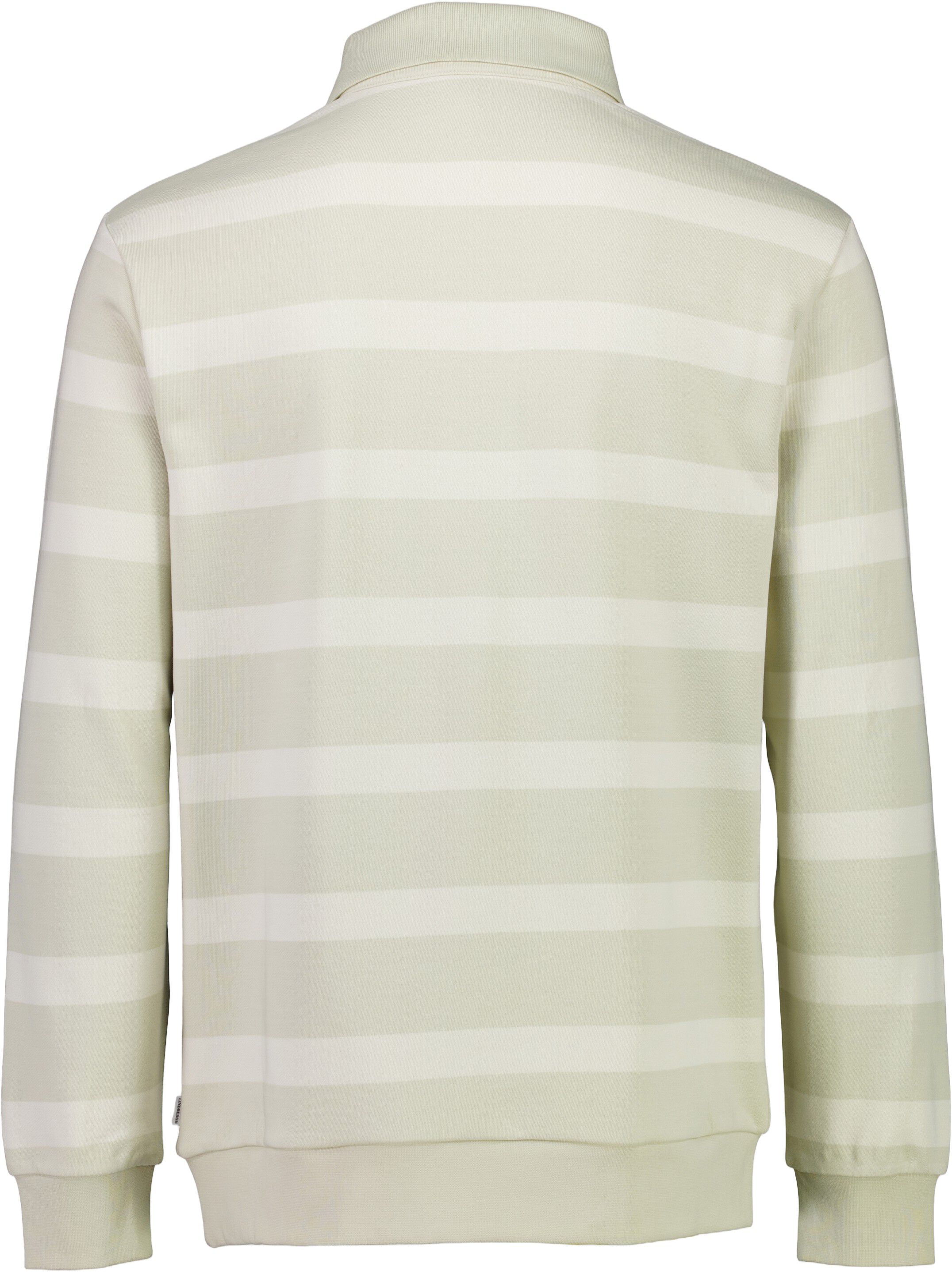 Striped polo sweatshirt L/S
