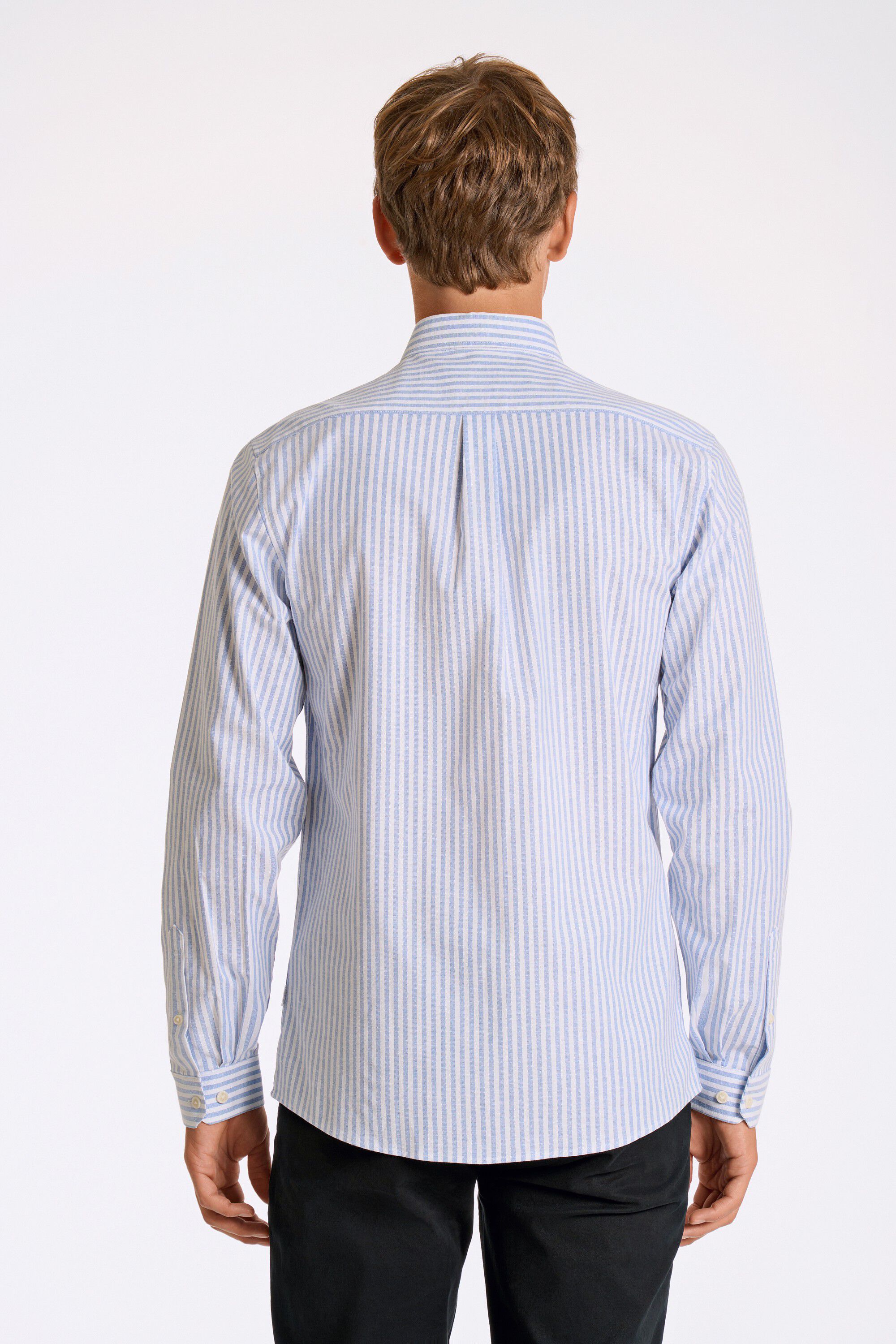 Striped superflex oxford L/S