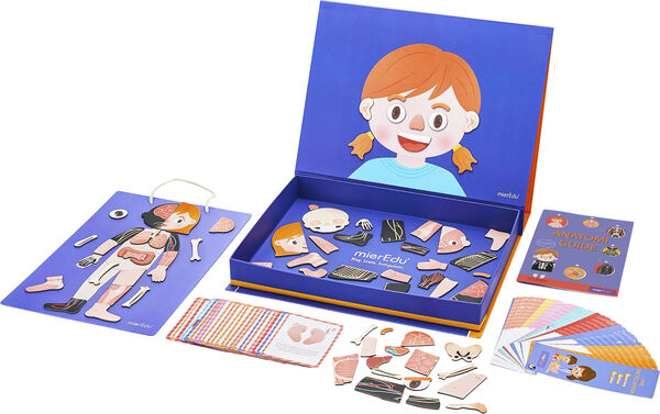 mierEdu - Magnetisk legesæt - Lær om kroppens funktioner