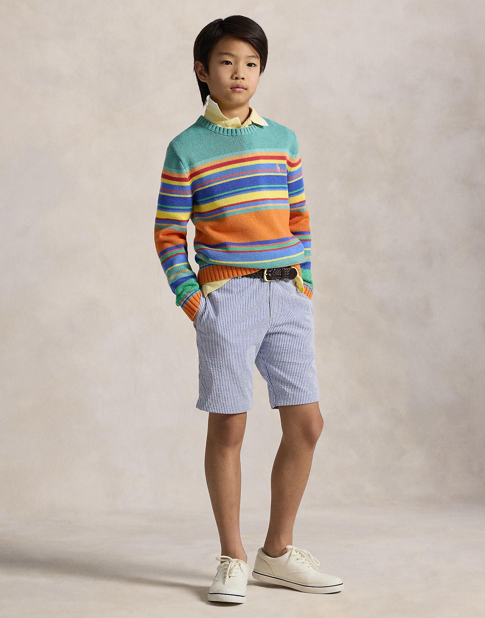 SEERSUCKER-PREPPY SHORT-SR-FFR