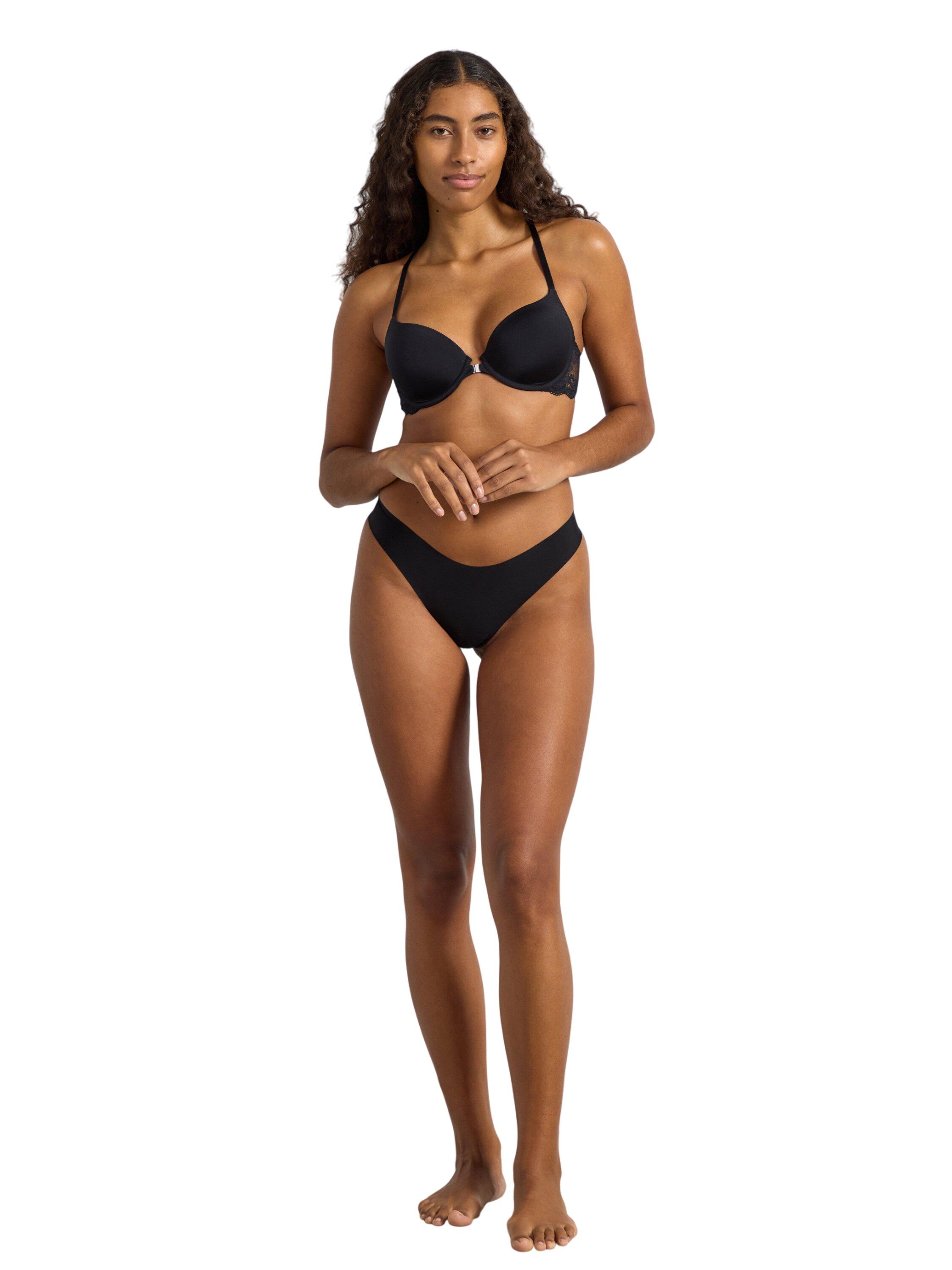 Lilja T-skjorte-BH med lukking foran