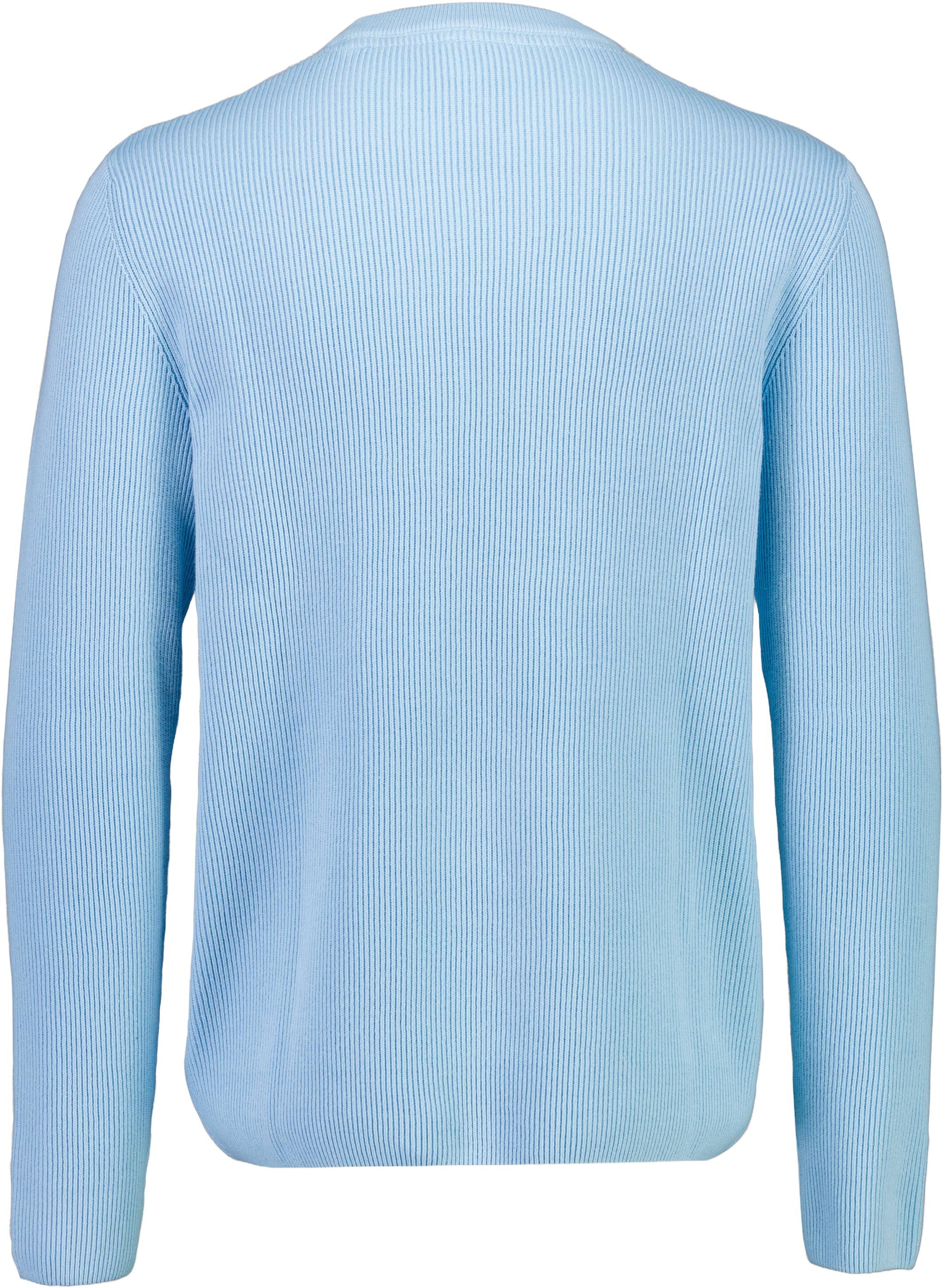 Rib knitted o-neck knit