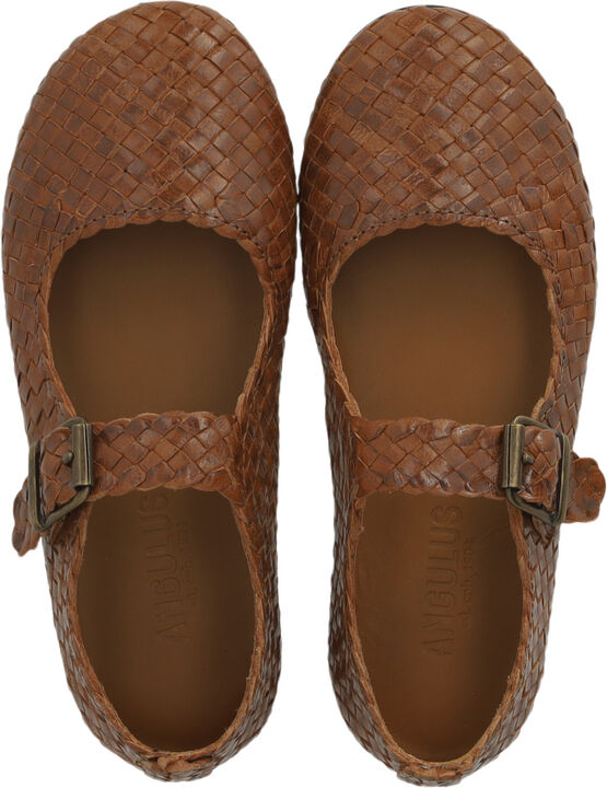 Håndflettet Mary Jane ballerina