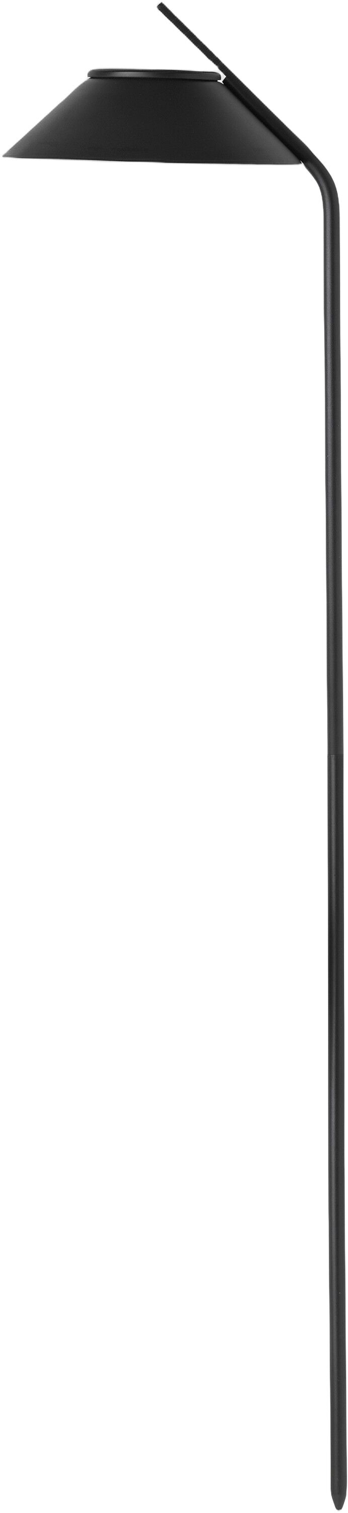 Vinkel Solcellelampe, spyd black