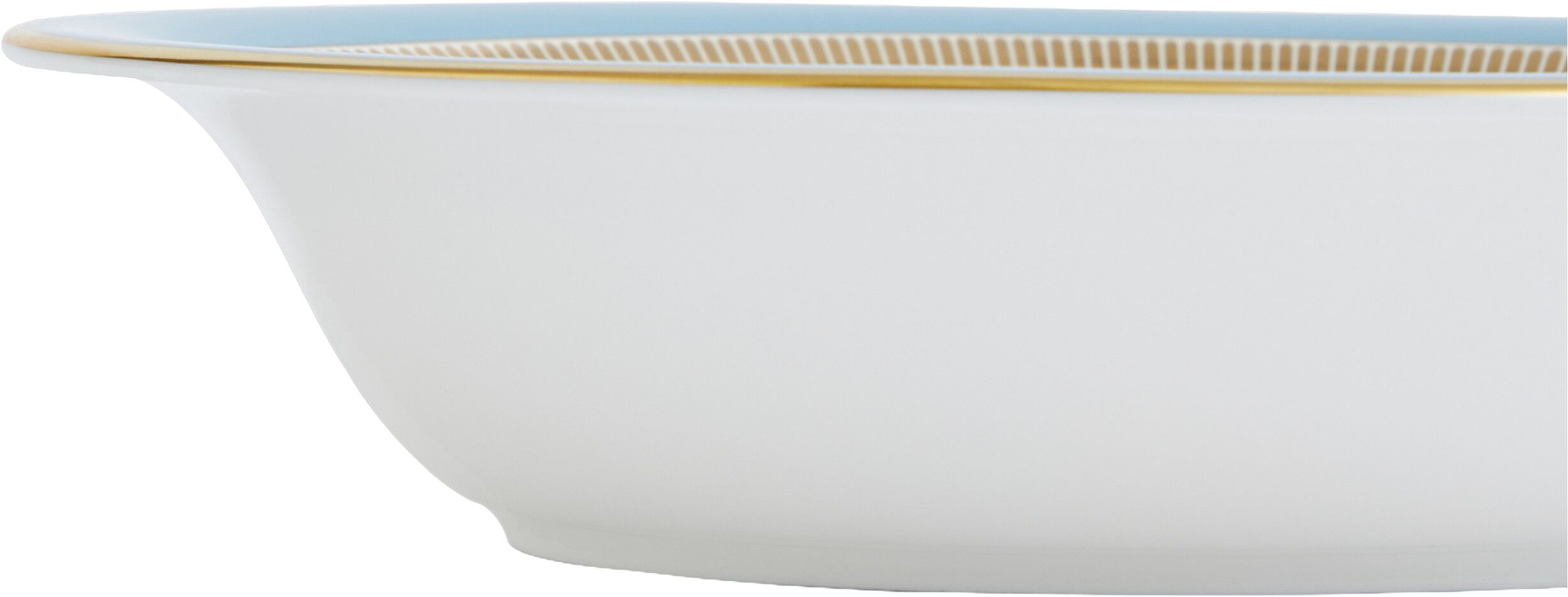 HELIABL Open Oval Dish 25cm 9. 8in BLU