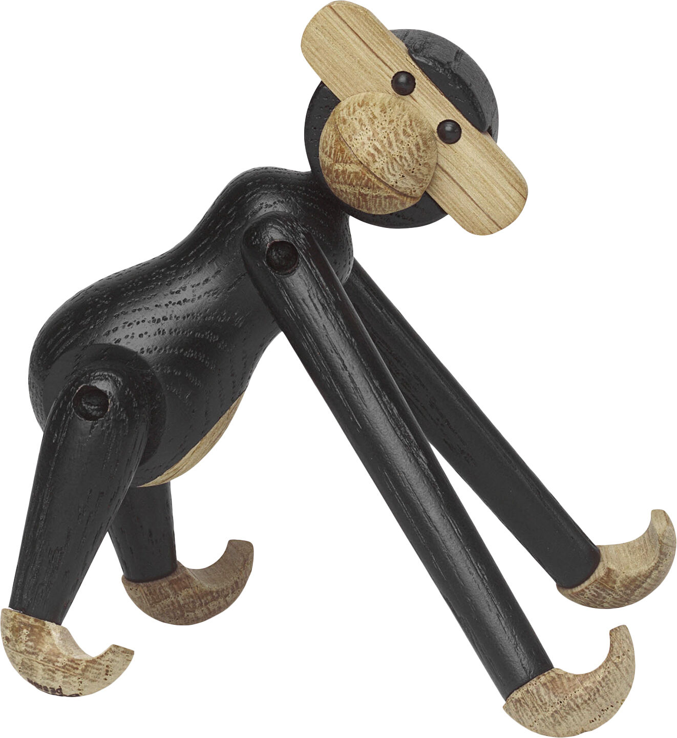 Abe mini m&oslash;rk bejdset eg