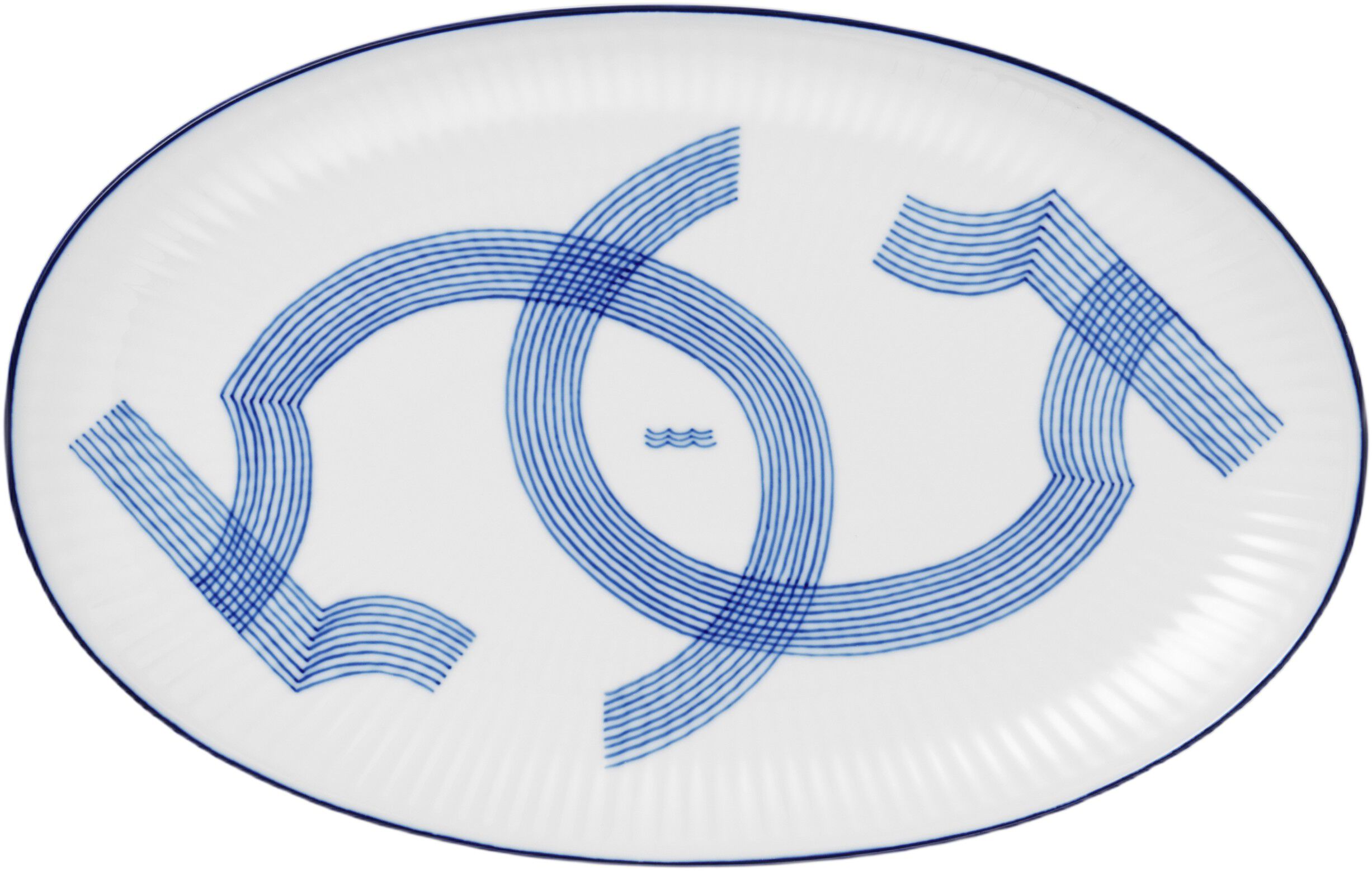 Motif asiet, 23,5 cm