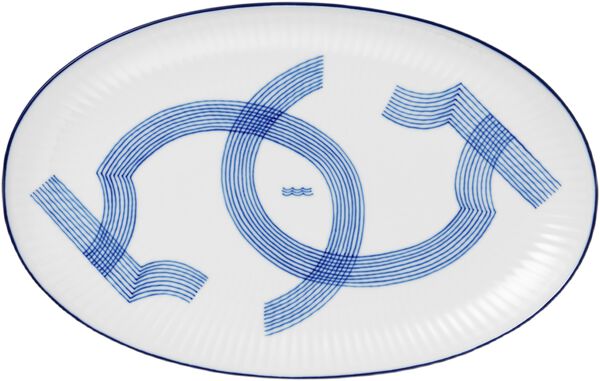 Motif asiet, 23,5 cm