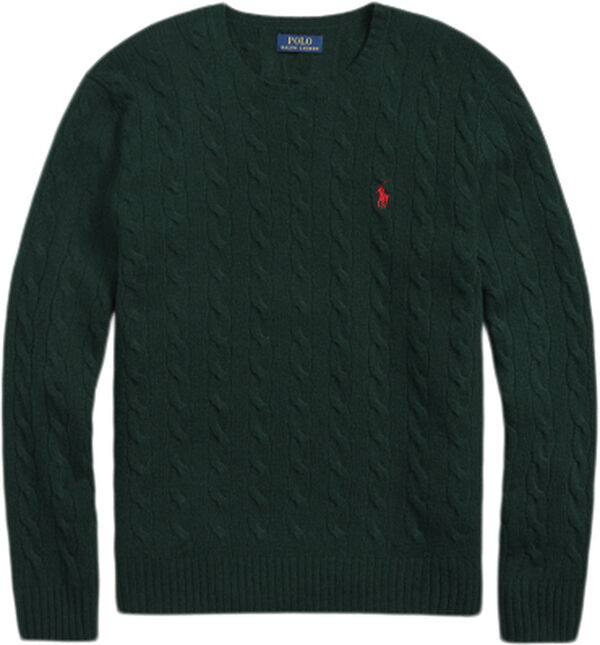 Cable-Knit Wool-Cashmere Sweater