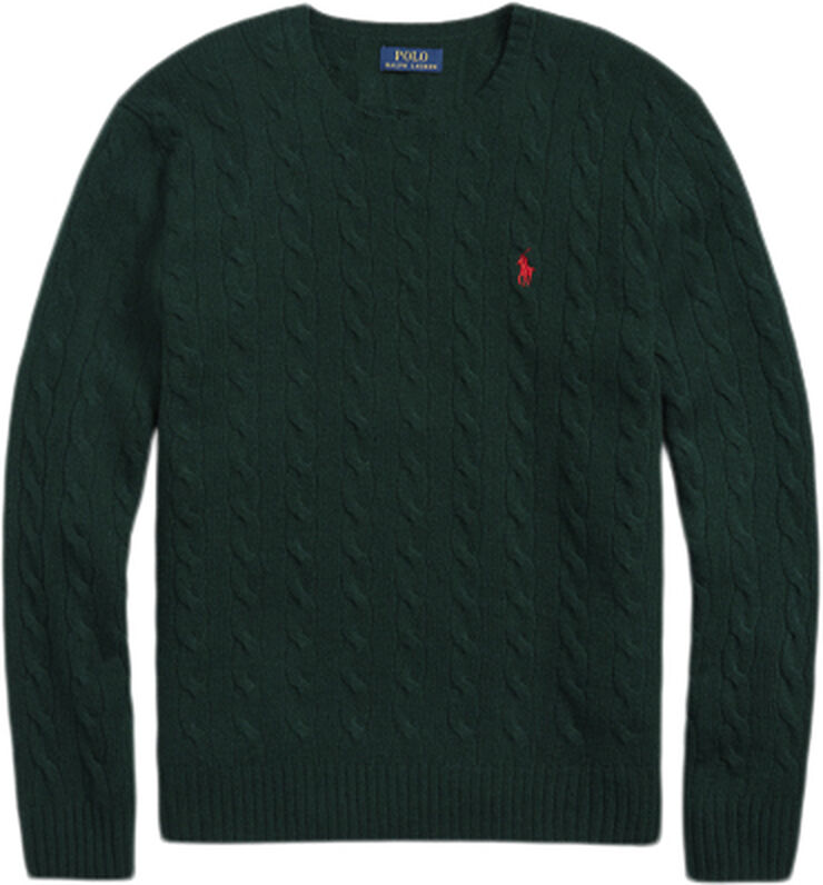 Cable-Knit Wool-Cashmere Sweater