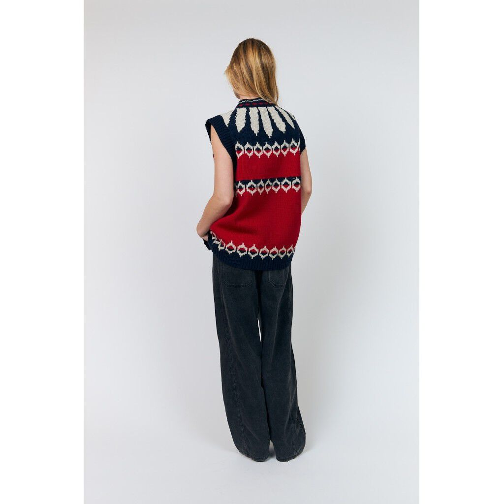 Cleoll Knit Vest Sl