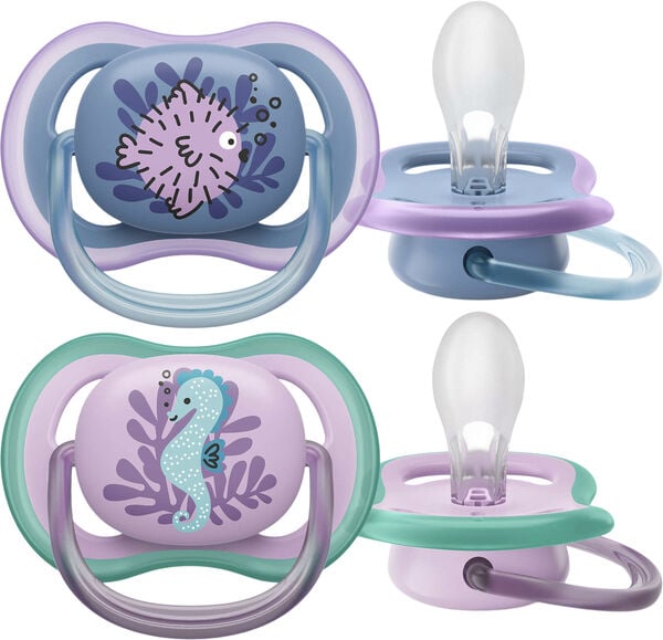 Philips Avent ultra air sut - Pakke med 2 -6-18m girl
