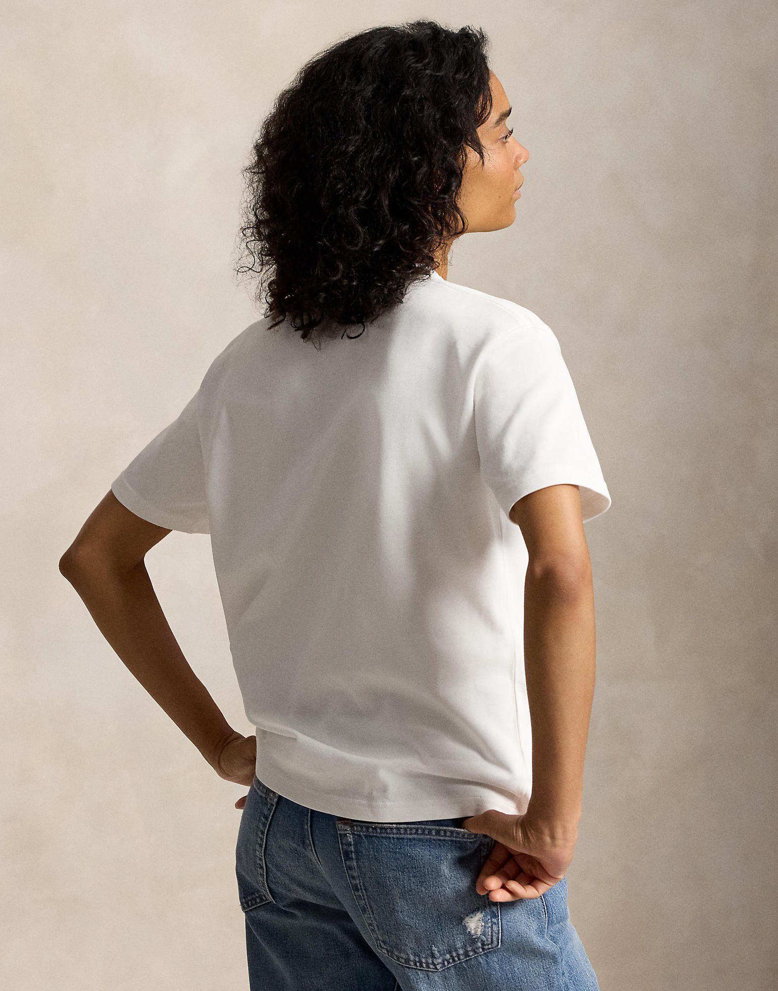 Relaxed Fit Cotton Jersey Tee