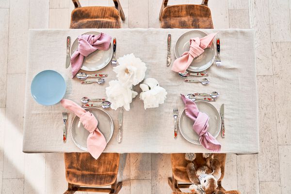 Prinsesse Emilie Børnebestik sæt 4-dele, Poleret