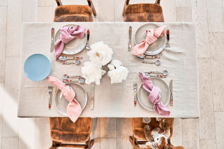 Prinsesse Emilie Børnebestik sæt 4-dele, Poleret