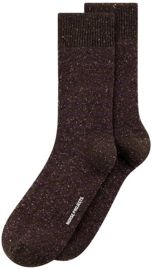 Bykle Neps Wool Rib Sock