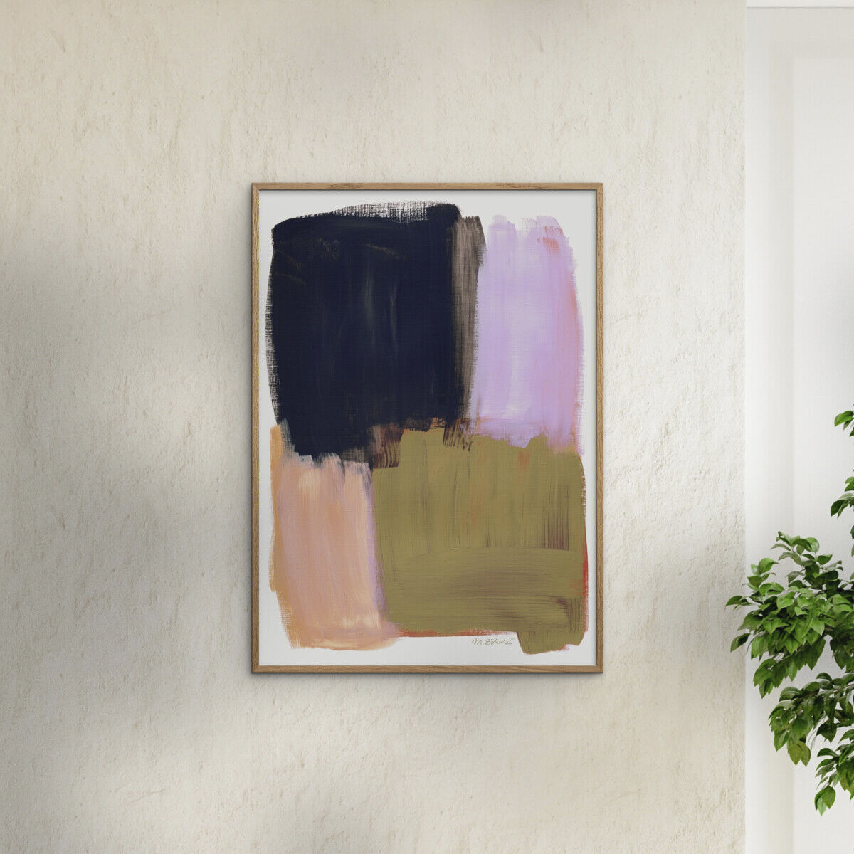 Mareike Bohmer - Abstract Brush Strokes 134