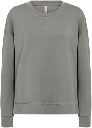 SC-BANU 164 Sweatshirt Støvet Grøn