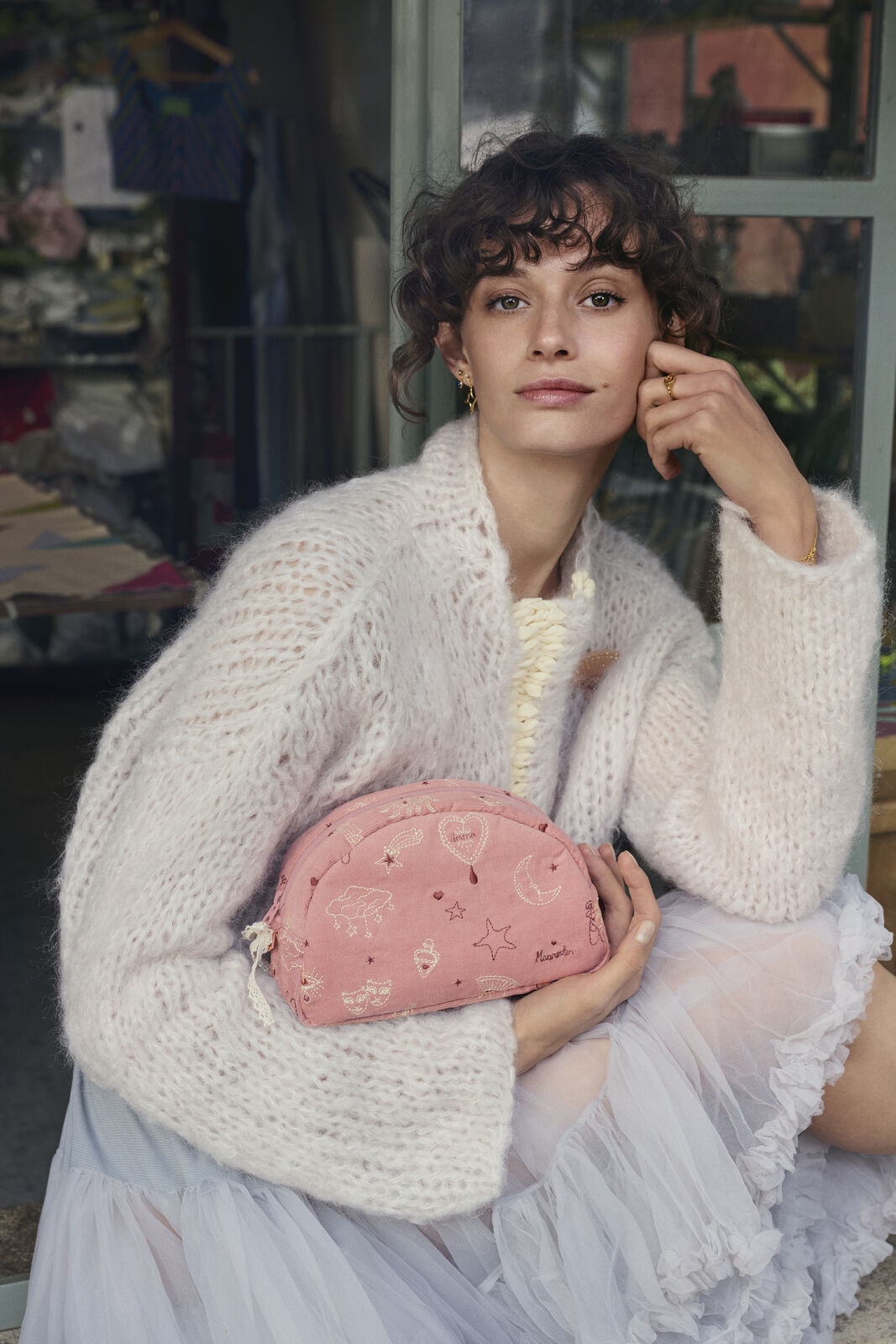 Makeup Bag Medium Pink Theatre Magic