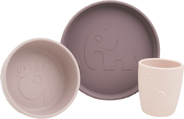 Stick&Stay spisesæt Deer friends Pudder