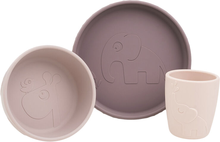 Stick&Stay spisesæt Deer friends Pudder