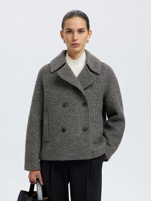 SLFALMA BOUCLE WOOL BLEND JACKET NO