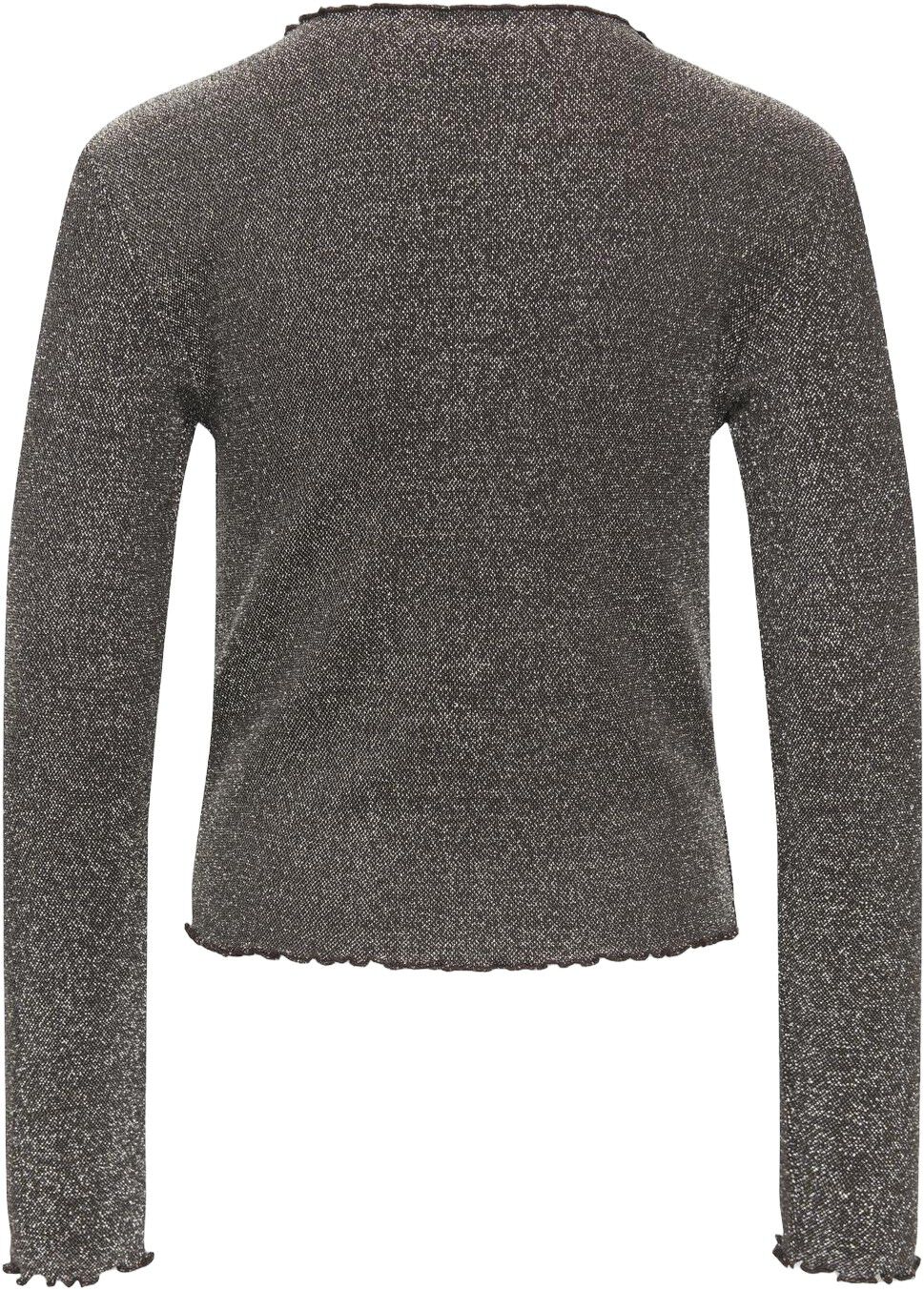 Kogcarol Ls Glitter Top Jrs